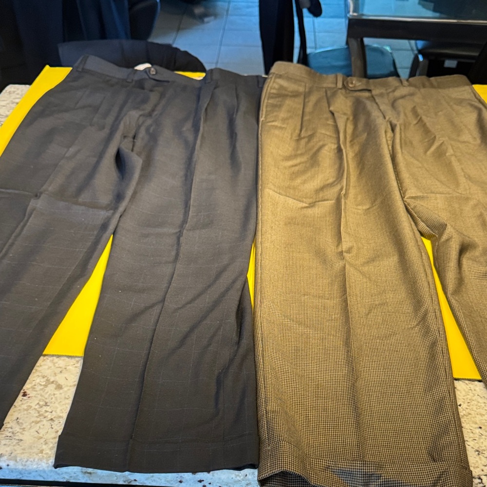 Ralph Lauren Blue Label 2 pairs Dress Pants. 36x30